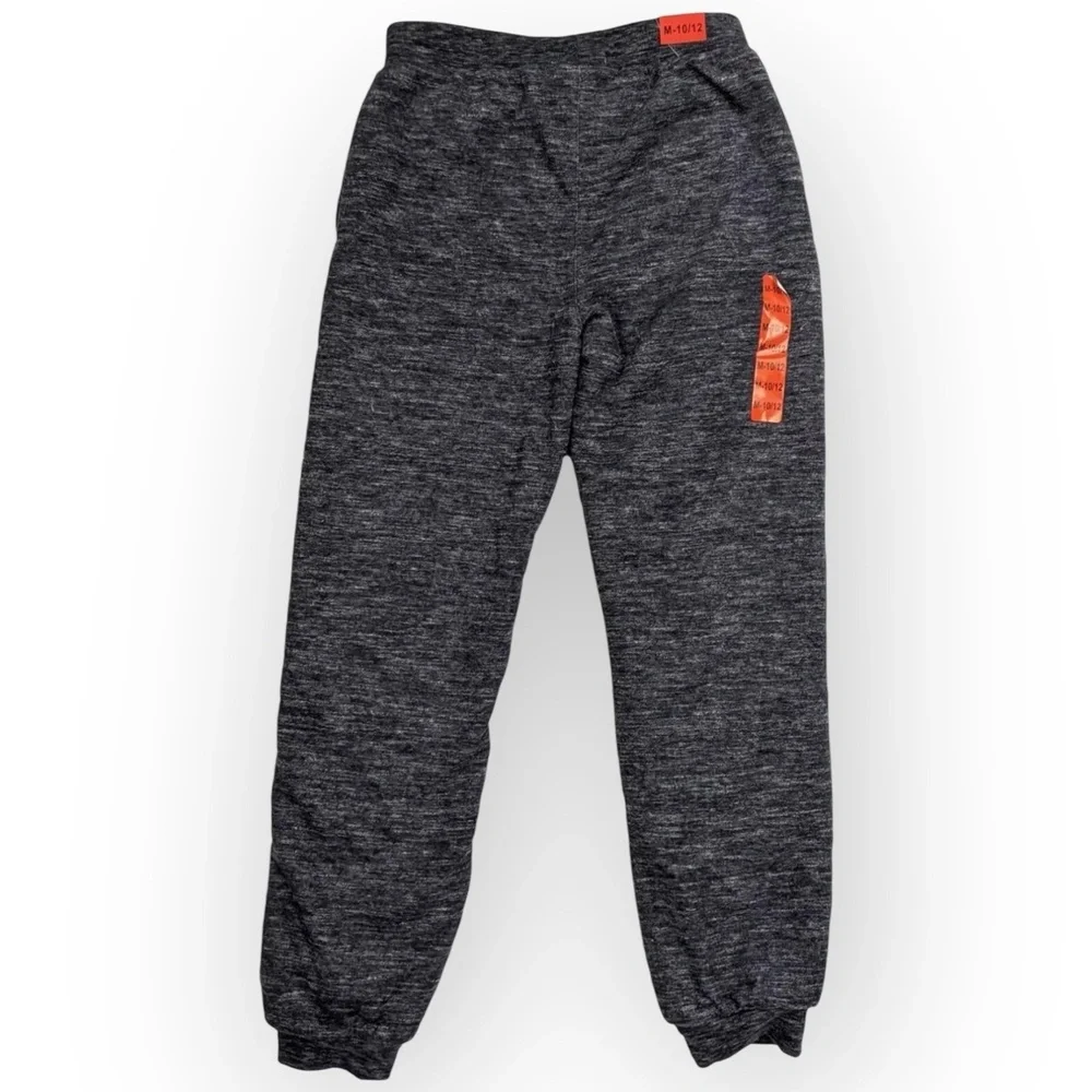 NWT Weatherproof Vintage Sherpa Lined Jogger Navy Heather Girls Large (14/16)